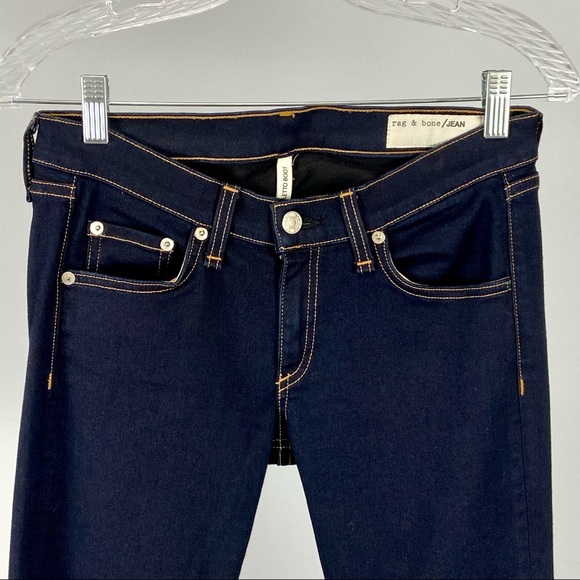 rag and bone Stiletto Boot Jeans Soft Harrow 26 - Picture 3 of 10